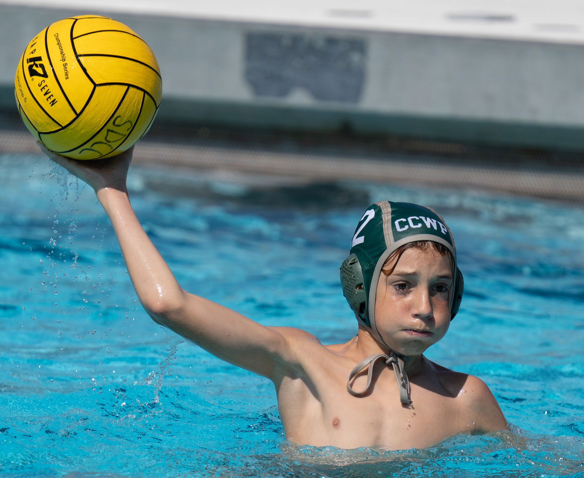 Crown City Water Polo junior athlete