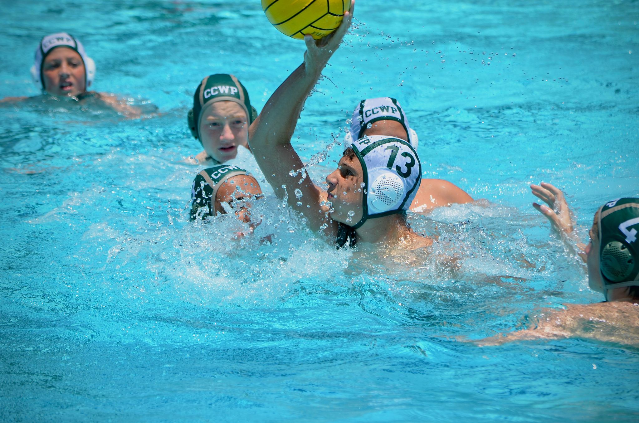 Crown City Water Polo junior athlete