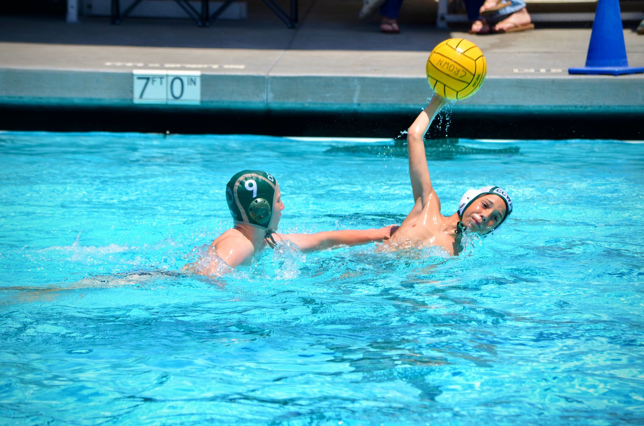 Crown City Water Polo junior athlete