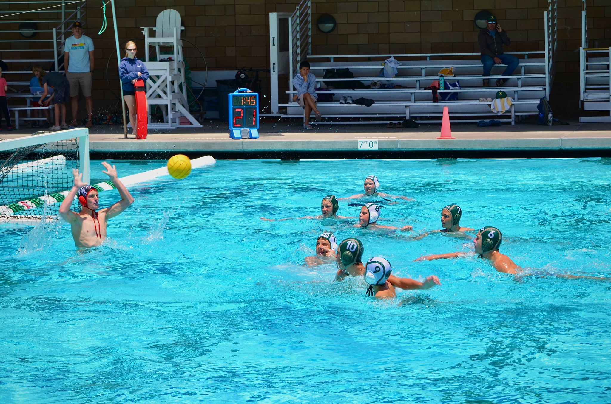 Crown City Water Polo junior athlete