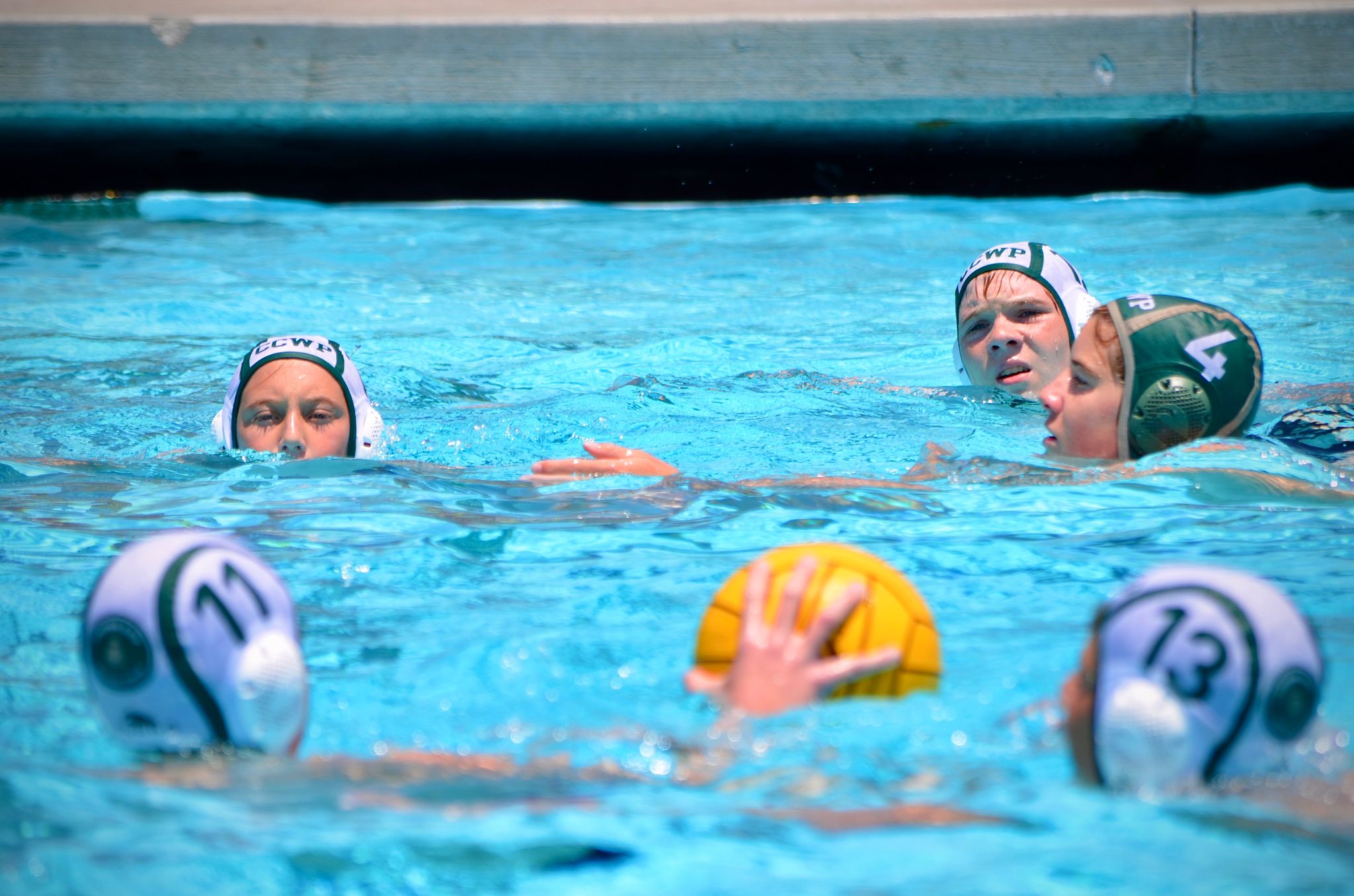 Crown City Water Polo junior athlete