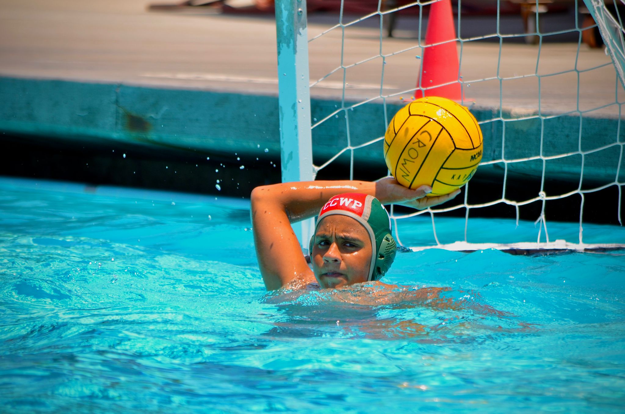 Crown City Water Polo junior athlete