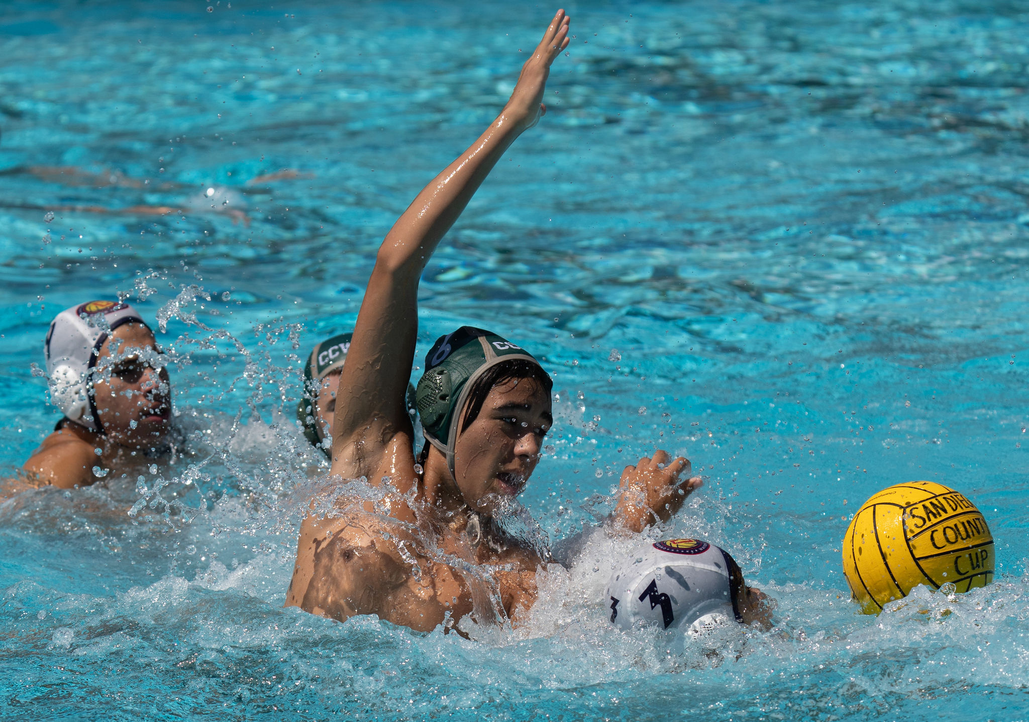 Crown City Water Polo high school athlete