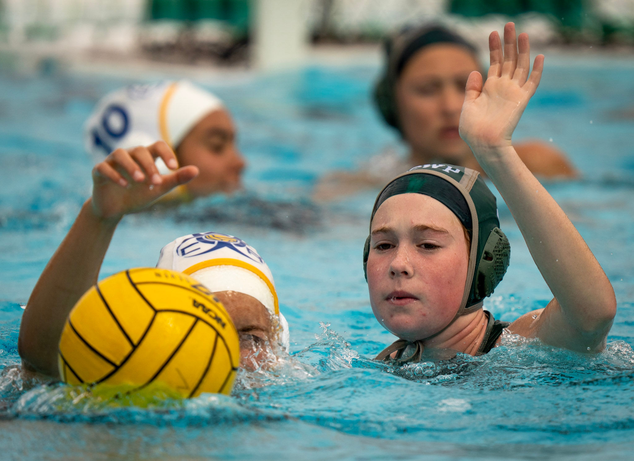Crown City Water Polo high school athlete