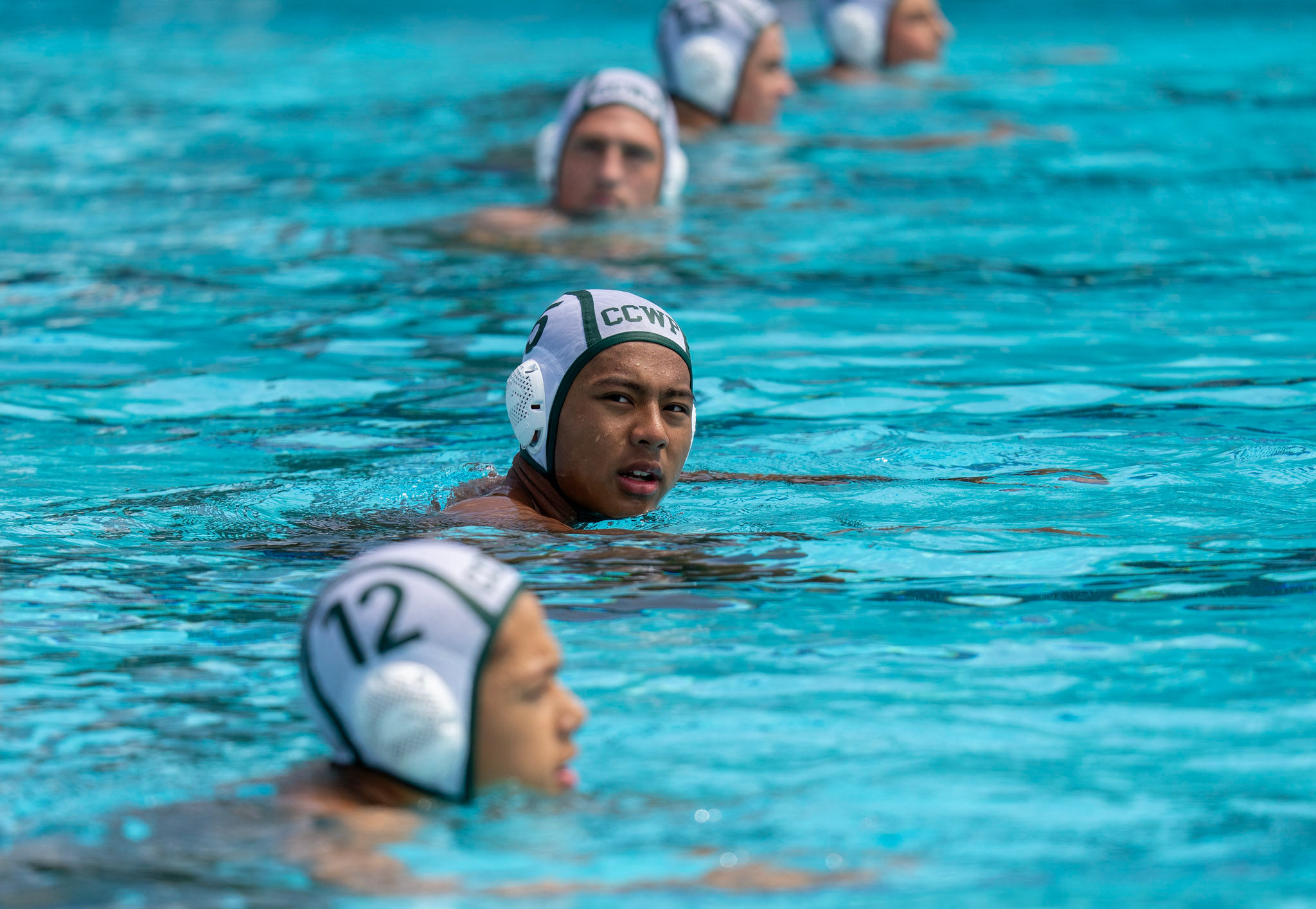 Crown City Water Polo high school athlete