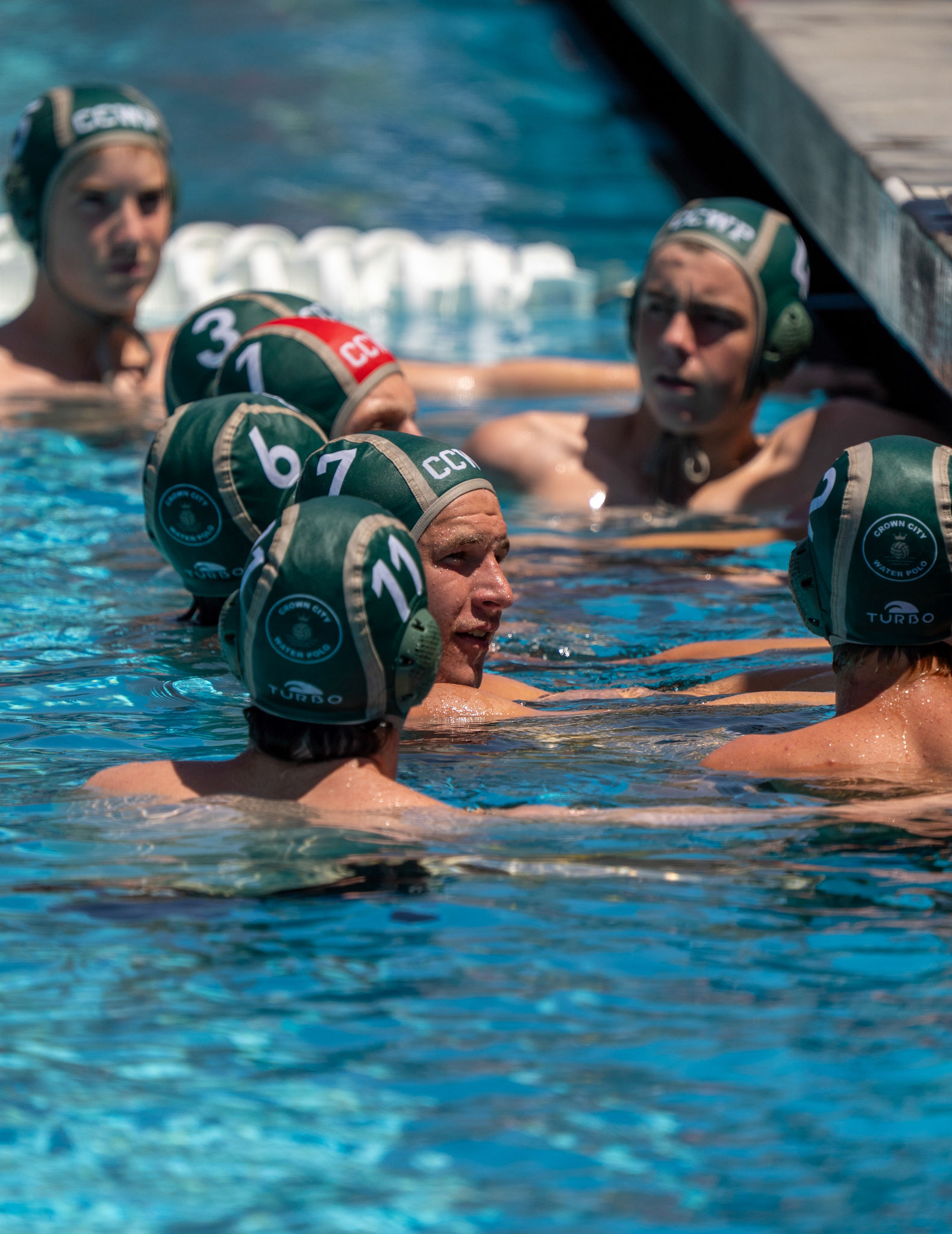Crown City Water Polo high school athlete
