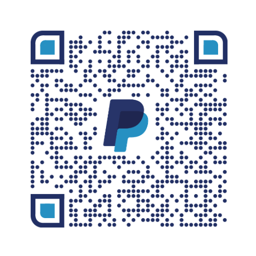 Donate via PayPal QR code